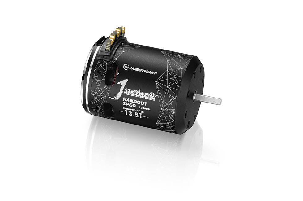 Hobbywing XeRun Justock 17.5T "Handout" Spec 2600KV Motor - Black