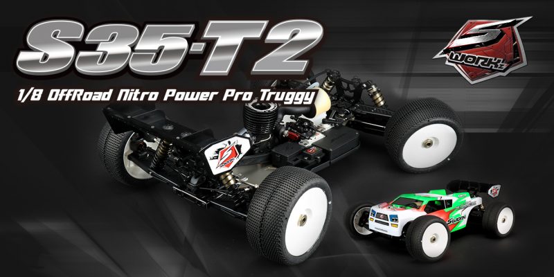 Sworkz S35-T2 1/8 Nitro 4WD Truggy Offroad Competition Chassis Kit - SW910039