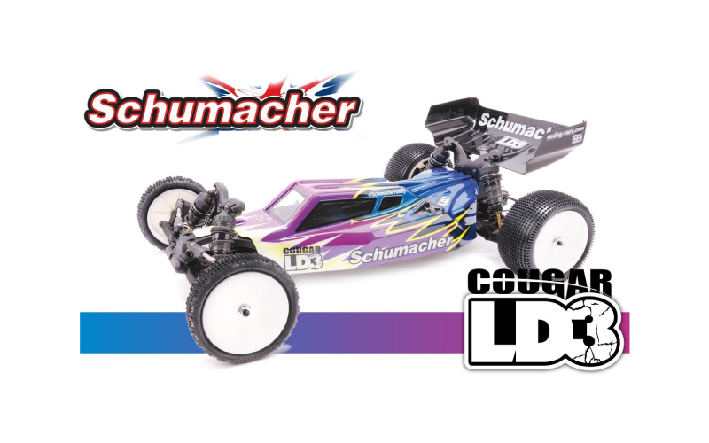 Schumacher Cougar LD3 - MOD Spec - 1/10 2WD Buggy Kit - RCXX - rc racing for professionals