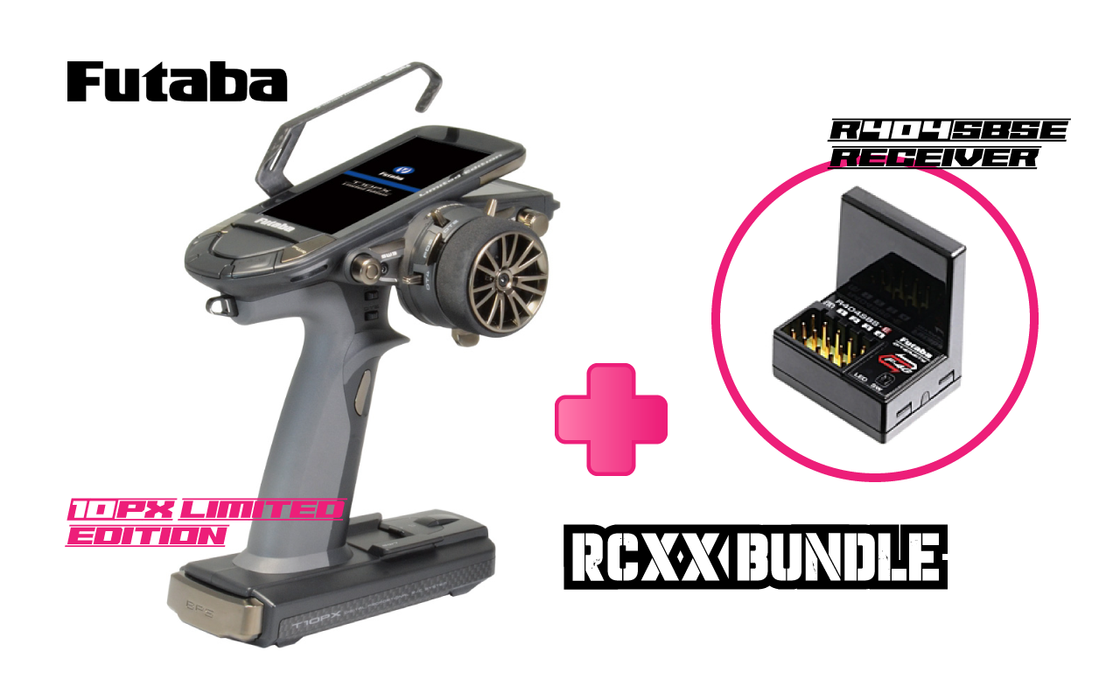 Futaba 10PX "Limited Edition" Sender + Empfänger R404SBS-E - RCXX Bundle