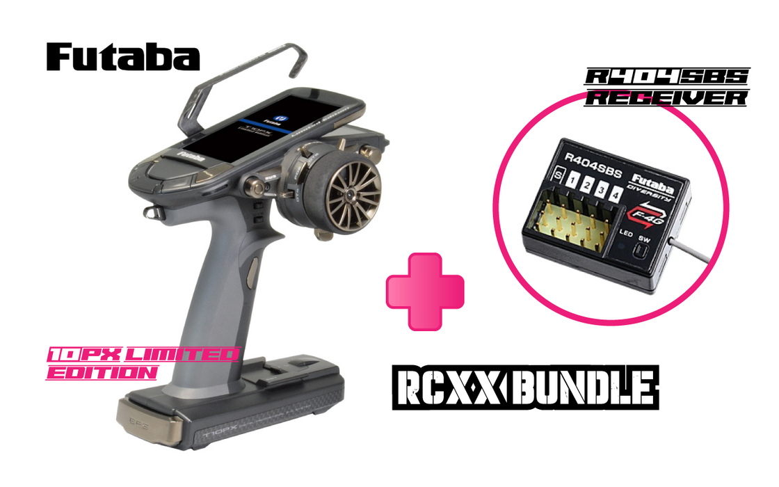Futaba 10PX "Limited Edition" Sender + Empfänger R404SBS - RCXX Bundle