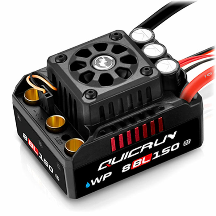 Hobbywing QuicRun WP 8BL150 G2 Sensorless ESC 3-6S Car 1/8 - HW30109003