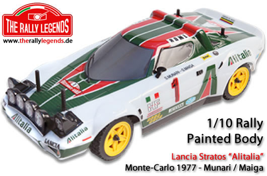 Rally Legends Lancia Stratos Alitalia Painted Body