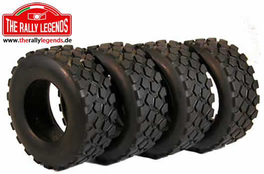 Rally Legends Iveco Trakker Tires Set (4)