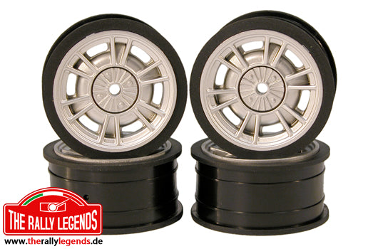 Rally Legends 124 Abarth Rims Set (4)