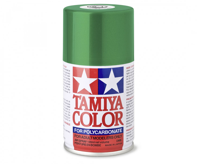 Tamiya Lexan Spray (1) - PS-17 Metallic Green