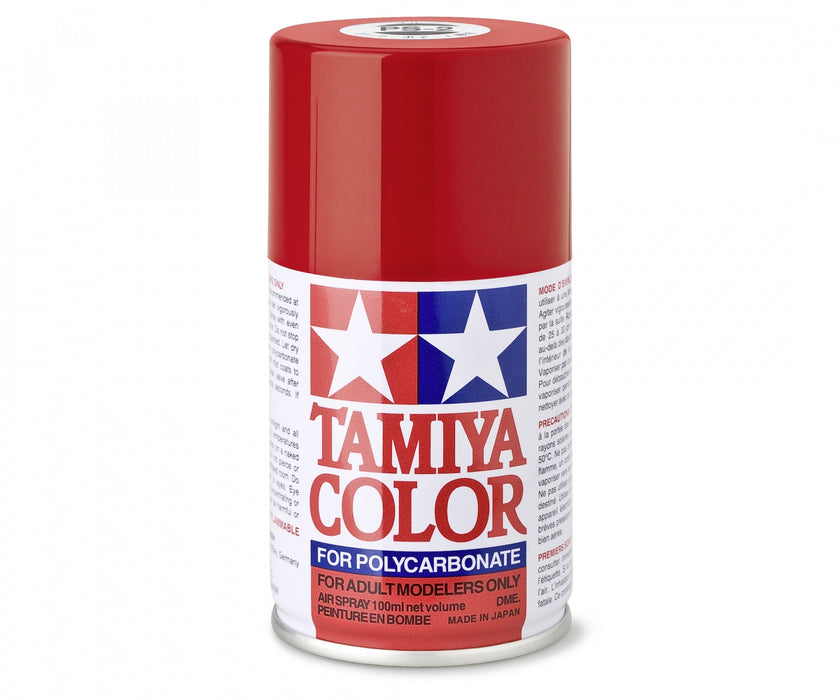 Tamiya Lexan Spray (1) - PS-2 Red