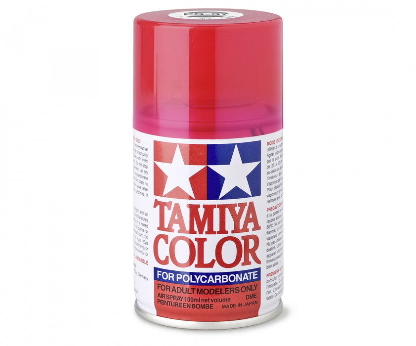 Tamiya Lexan Spray (1) - PS-37 Translucent Red