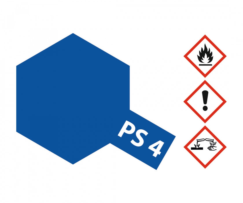 Tamiya Lexan Spray (1) - PS-4 Blue