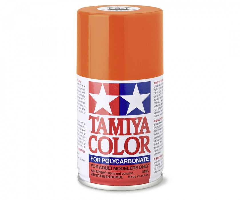 Tamiya Lexan Spray (1) - PS-7 Orange