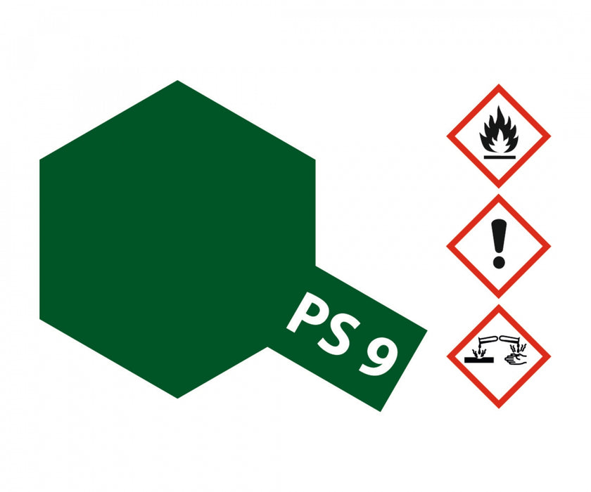 Tamiya Lexan Spray (1) - PS-9 Green