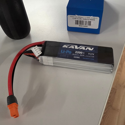 PRE OWNED Carbon Cub S 2 1.3m RTF Basic + Kavan Li-Po 2200 mAh 3s