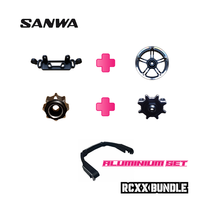 Sanwa M17 Tuning Aluminum Complete Set - 191A04600A