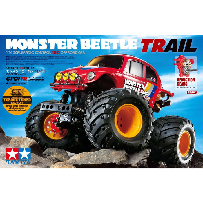 Tamiya 1/14 Monster Beetle Trail GF-01TR - 58672A (ohne ESC)