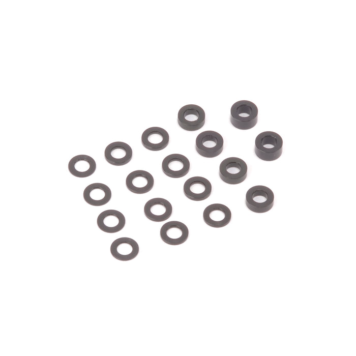 Schumacher SPEED PACK - ALLOY BLACK M3 WASHERS (18) - U4314