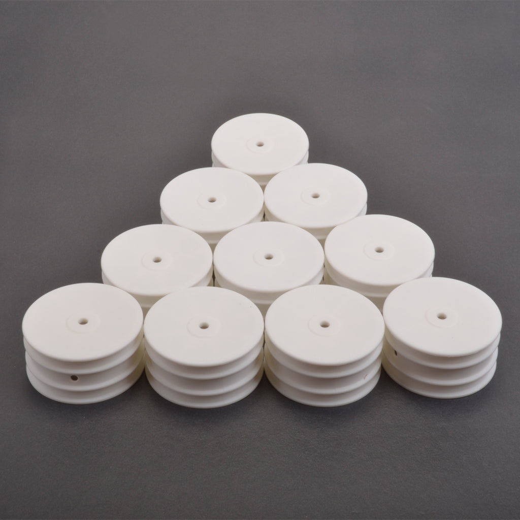 Roues avant Schumacher 4x4 – Blanches – 5 paires - U7468