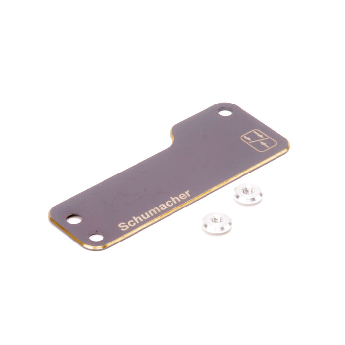 Schumacher BRASS RADIO TRAY (1) - U8386